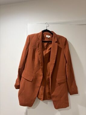 LOFT Rust-Orange Women's Tailored Blazer